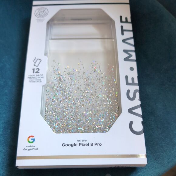 Case-Mate Glitter Case for Google Pixel 8 Pro - Disco Ombre - Picture 1 of 6